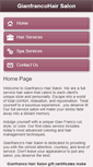 Mobile Screenshot of gianfrancohairsalon.com